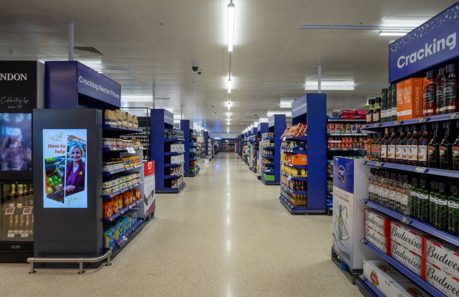 Sainsbury's - 'store of the future', Witney. November 2023