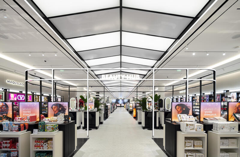 Sephora flagship reopens on the Champs Elysees, Paris: October 2023