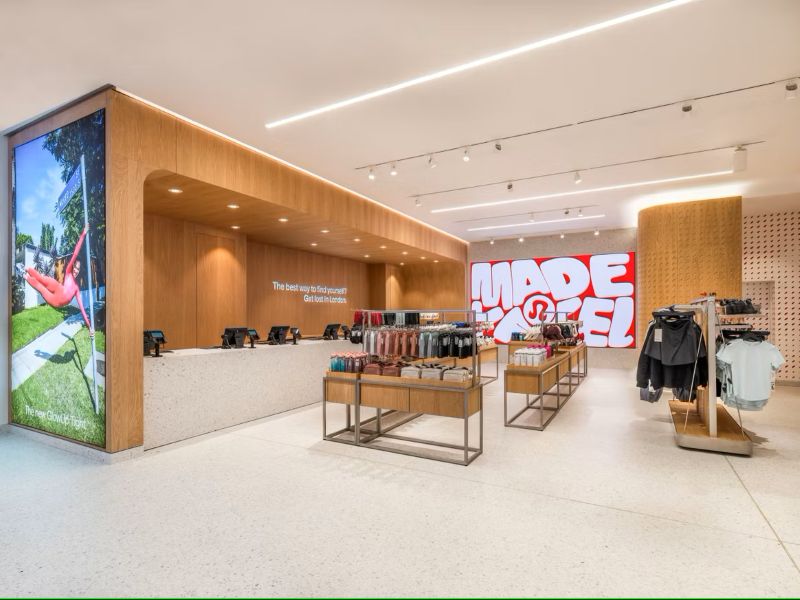 Lululemon's largest EMEA store opens on Regent Street, London: February 2025