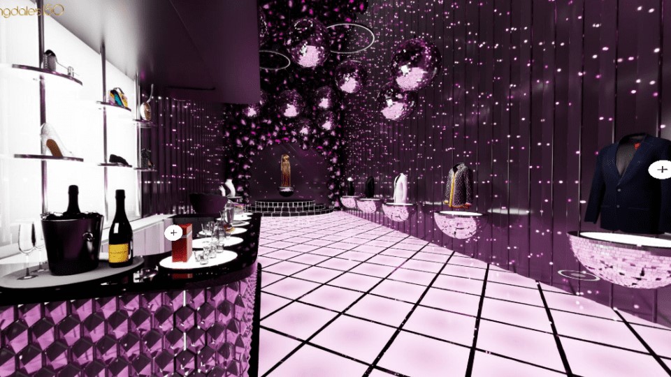 Bloomingdales metaverse pop-up store for the 'Holidays': November 2022