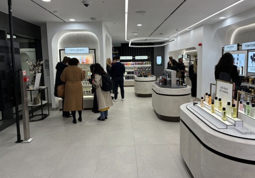Boots Fragrance store, Liverpool St, London: October 2025
